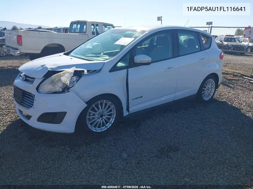 2015 Ford C-Max Hybrid Se VIN: 1FADP5AU1FL116641 Lot: 45584517