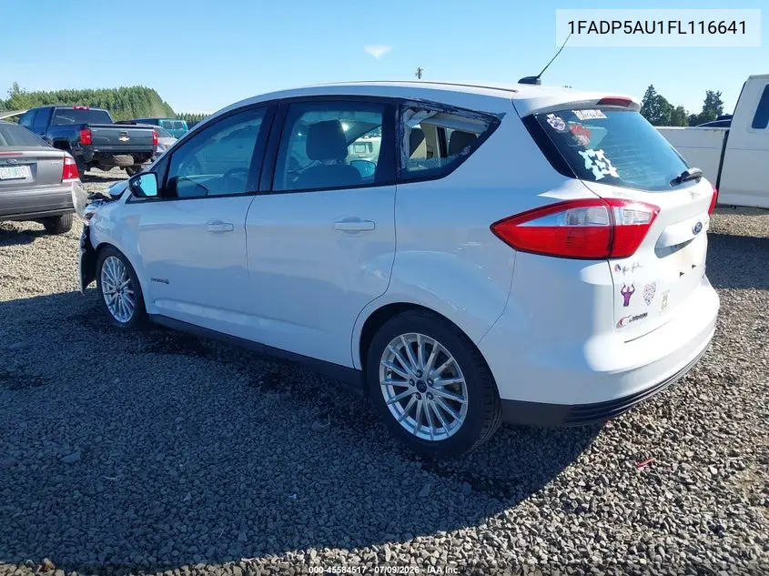 2015 Ford C-Max Hybrid Se VIN: 1FADP5AU1FL116641 Lot: 45584517