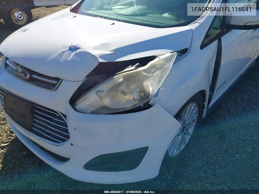 2015 Ford C-Max Hybrid Se VIN: 1FADP5AU1FL116641 Lot: 45584517
