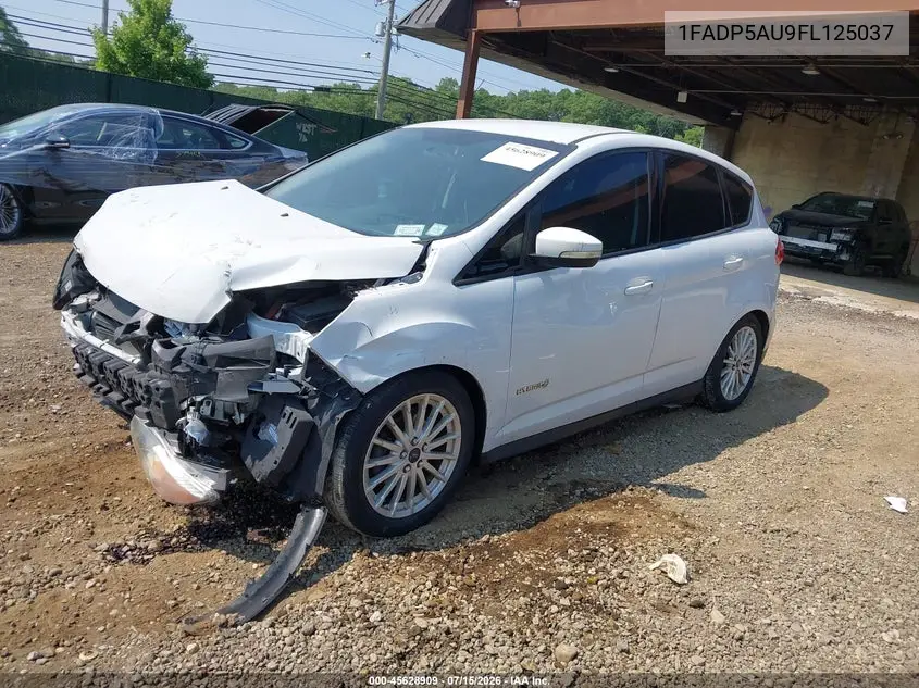 2015 Ford C-Max Hybrid Se VIN: 1FADP5AU9FL125037 Lot: 45628909