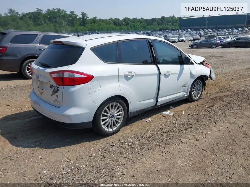 2015 Ford C-Max Hybrid Se VIN: 1FADP5AU9FL125037 Lot: 45628909