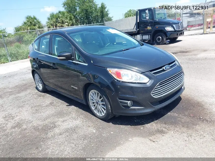 2015 Ford C-Max Hybrid Sel VIN: 1FADP5BU9FL122931 Lot: 45647755