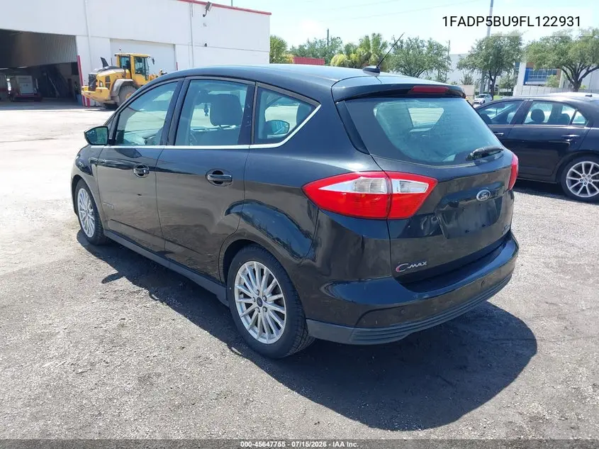 2015 Ford C-Max Hybrid Sel VIN: 1FADP5BU9FL122931 Lot: 45647755
