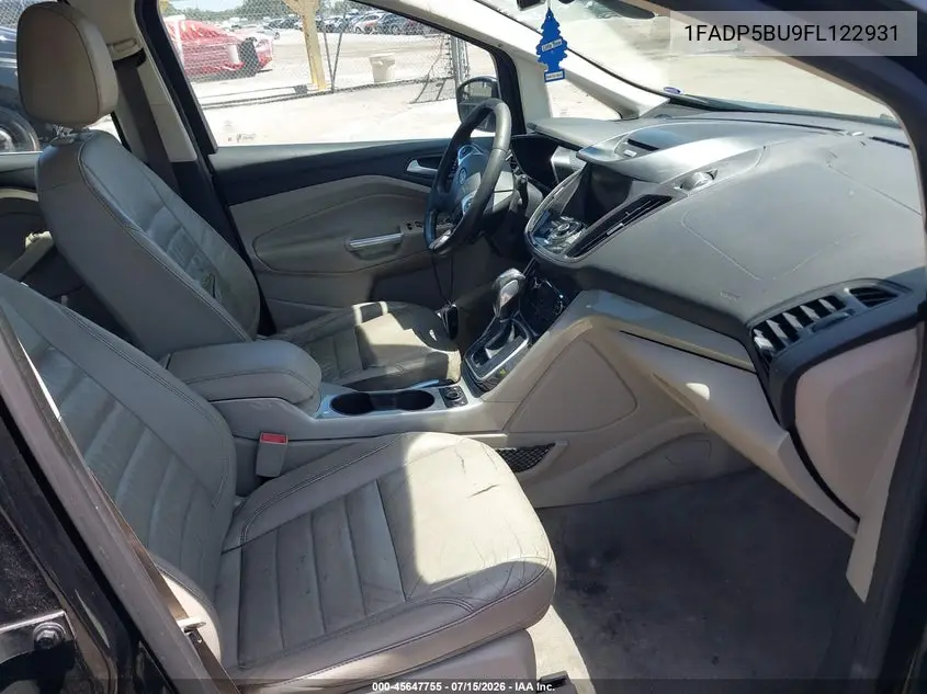 2015 Ford C-Max Hybrid Sel VIN: 1FADP5BU9FL122931 Lot: 45647755
