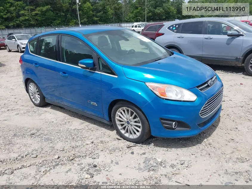 2015 Ford C-Max Energi Sel VIN: 1FADP5CU4FL113990 Lot: 45685595
