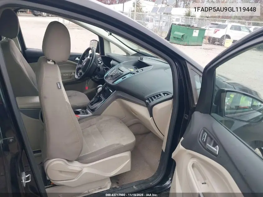 1FADP5AU9GL119448 2016 Ford C-Max Hybrid Se