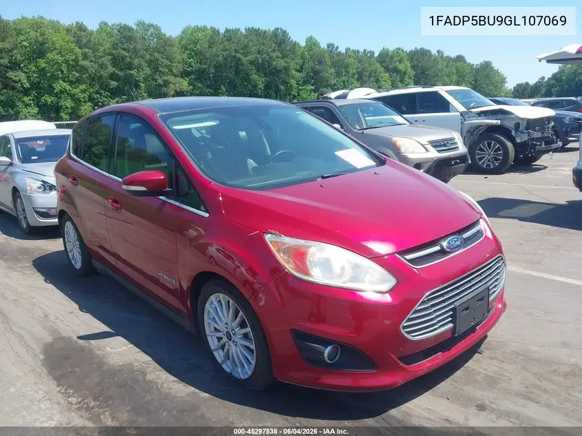 2016 Ford C-Max Hybrid Sel VIN: 1FADP5BU9GL107069 Lot: 45297538