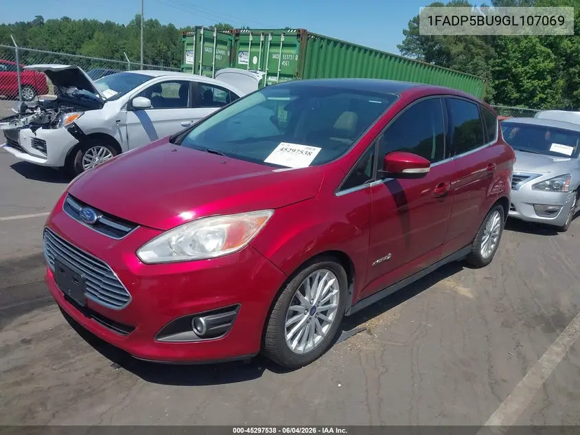 2016 Ford C-Max Hybrid Sel VIN: 1FADP5BU9GL107069 Lot: 45297538