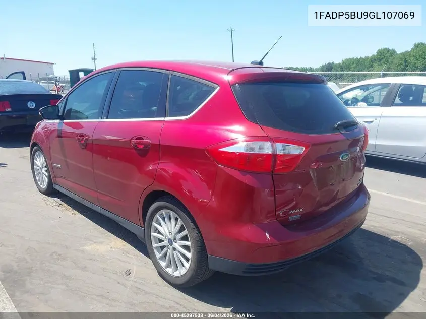 2016 Ford C-Max Hybrid Sel VIN: 1FADP5BU9GL107069 Lot: 45297538