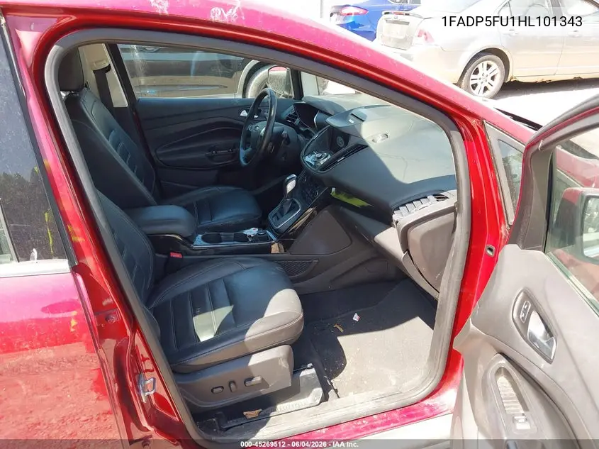 2017 Ford C-Max Energi Titanium VIN: 1FADP5FU1HL101343 Lot: 45269512