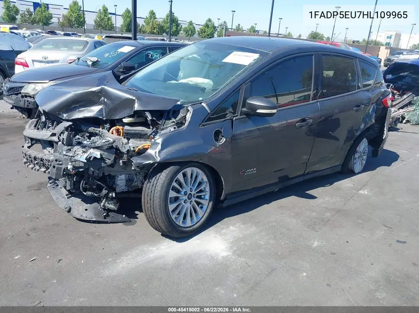 2017 Ford C-Max Energi Se VIN: 1FADP5EU7HL109965 Lot: 45415002