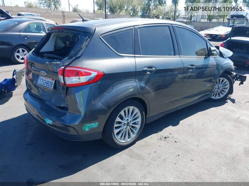 2017 Ford C-Max Energi Se VIN: 1FADP5EU7HL109965 Lot: 45415002