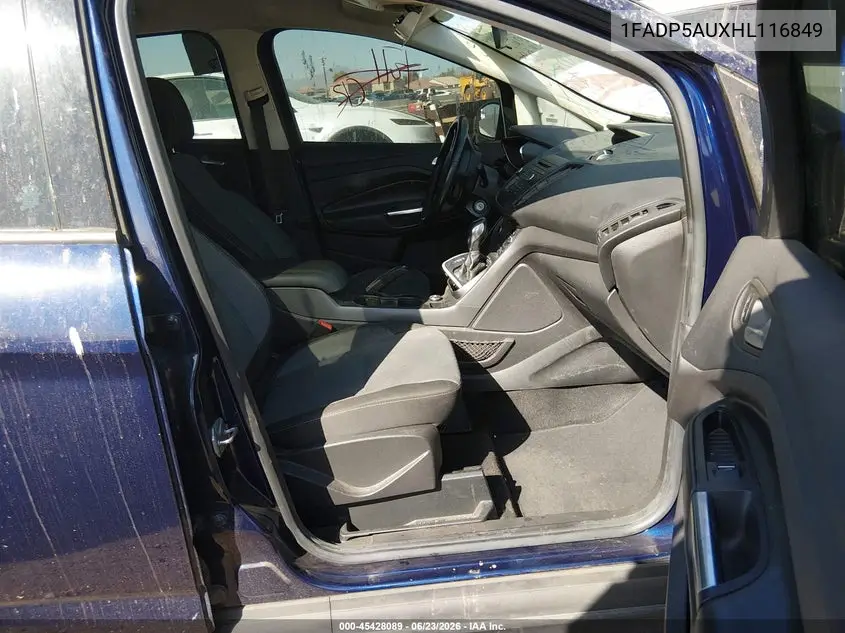2017 Ford C-Max Hybrid Se VIN: 1FADP5AUXHL116849 Lot: 45428089