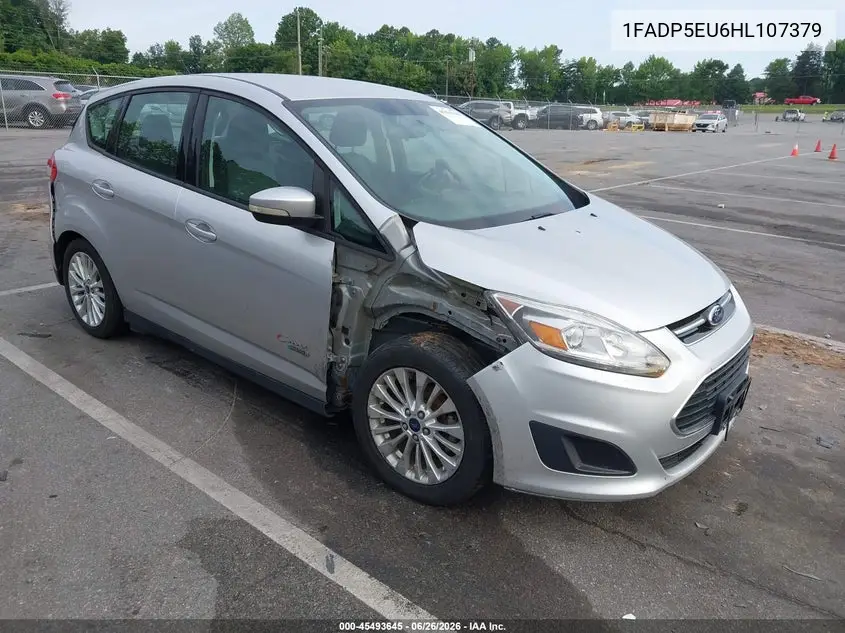 2017 Ford C-Max Energi Se VIN: 1FADP5EU6HL107379 Lot: 45493645