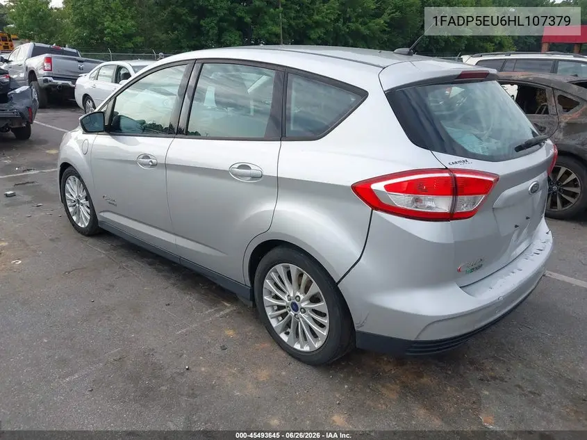 2017 Ford C-Max Energi Se VIN: 1FADP5EU6HL107379 Lot: 45493645