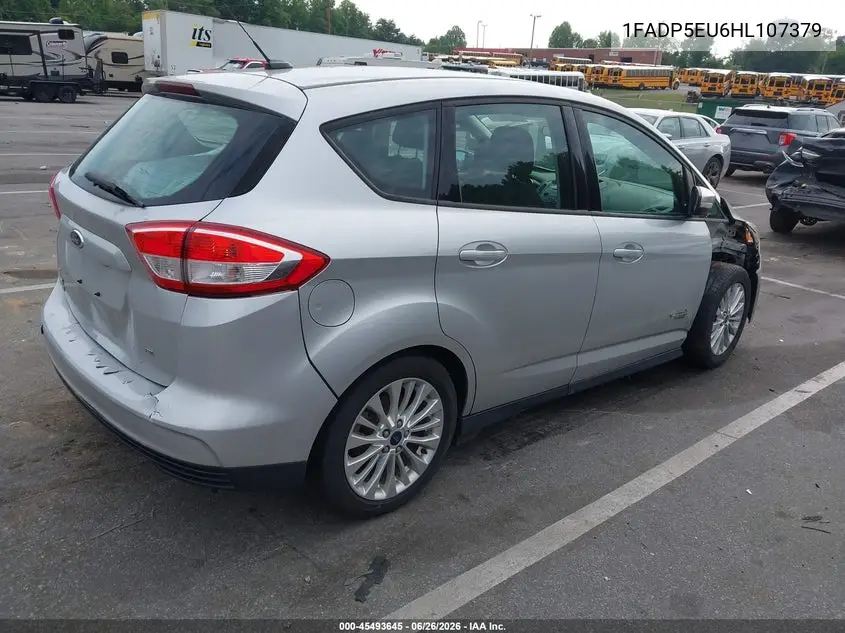 2017 Ford C-Max Energi Se VIN: 1FADP5EU6HL107379 Lot: 45493645