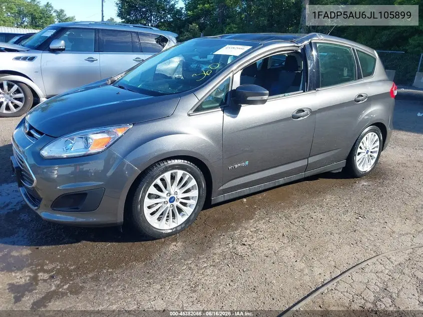 2018 Ford C-Max Hybrid Se VIN: 1FADP5AU6JL105899 Lot: 45382066