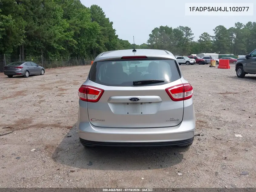 2018 Ford C-Max Hybrid Se VIN: 1FADP5AU4JL102077 Lot: 45657682