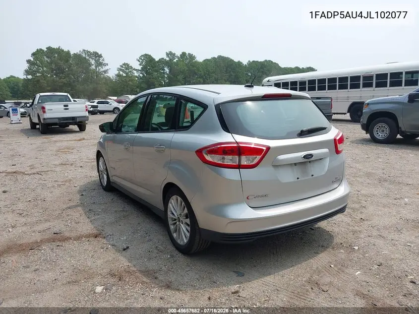 2018 Ford C-Max Hybrid Se VIN: 1FADP5AU4JL102077 Lot: 45657682