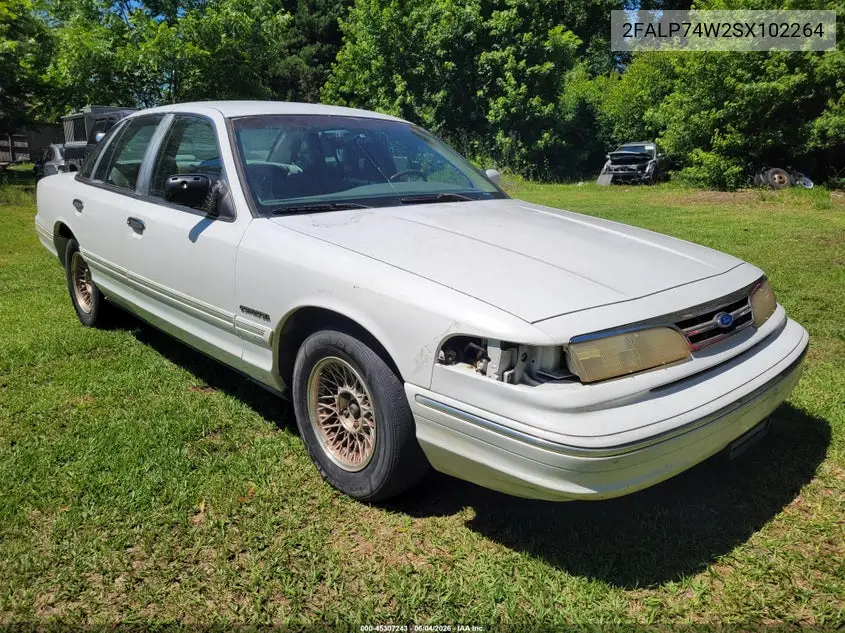 1995 Ford Crown Victoria Lx VIN: 2FALP74W2SX102264 Lot: 45307243