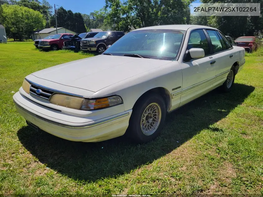 1995 Ford Crown Victoria Lx VIN: 2FALP74W2SX102264 Lot: 45307243