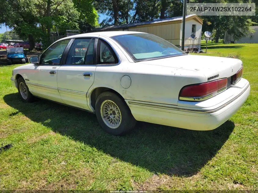 1995 Ford Crown Victoria Lx VIN: 2FALP74W2SX102264 Lot: 45307243