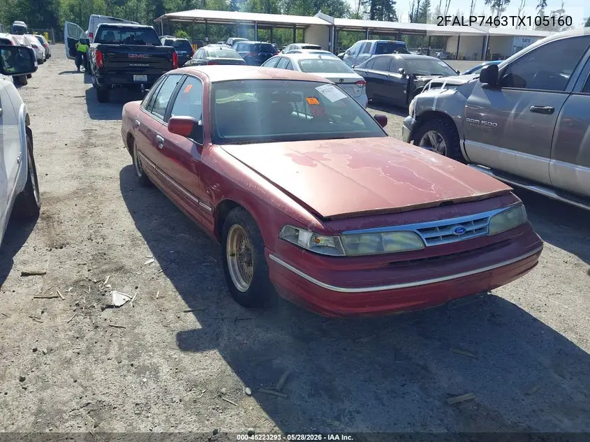 1996 Ford Crown Victoria Lx VIN: 2FALP7463TX105160 Lot: 45223293