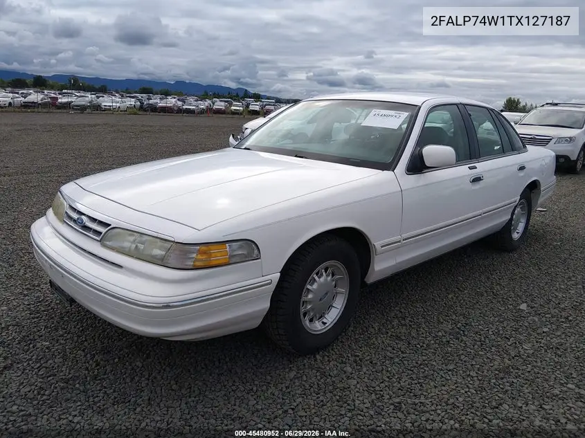 1996 Ford Crown Victoria Lx VIN: 2FALP74W1TX127187 Lot: 45480952