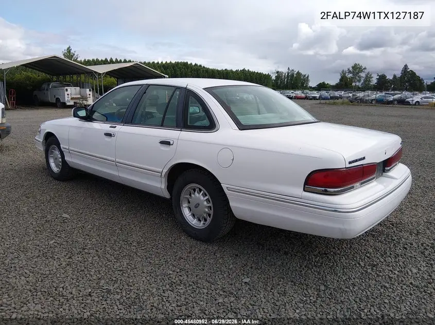 1996 Ford Crown Victoria Lx VIN: 2FALP74W1TX127187 Lot: 45480952
