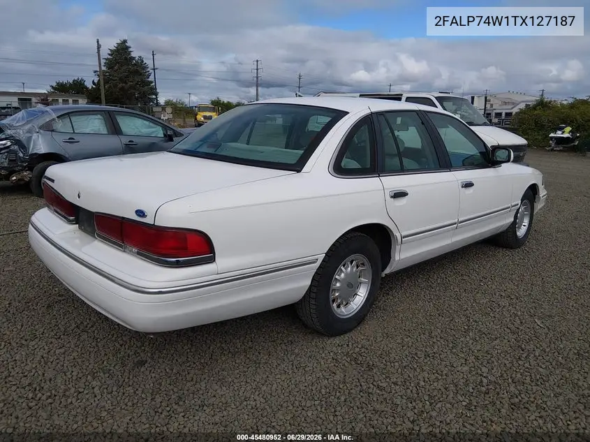 1996 Ford Crown Victoria Lx VIN: 2FALP74W1TX127187 Lot: 45480952