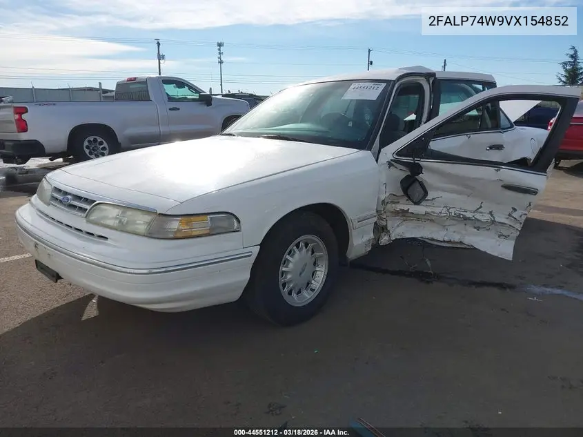 1997 Ford Crown Victoria Lx VIN: 2FALP74W9VX154852 Lot: 44551212