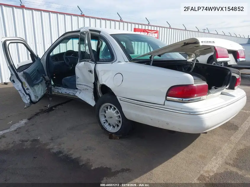 1997 Ford Crown Victoria Lx VIN: 2FALP74W9VX154852 Lot: 44551212