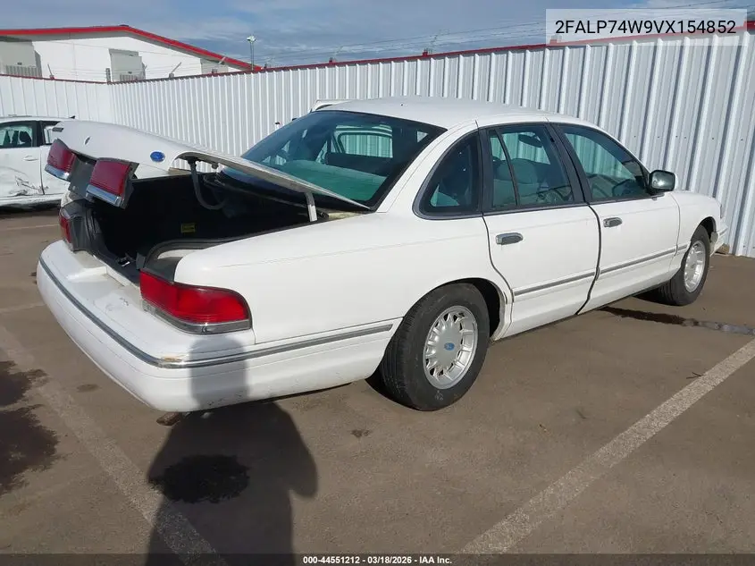 1997 Ford Crown Victoria Lx VIN: 2FALP74W9VX154852 Lot: 44551212