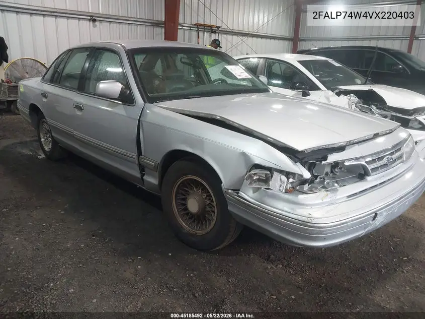 1997 Ford Crown Victoria Lx VIN: 2FALP74W4VX220403 Lot: 45185492