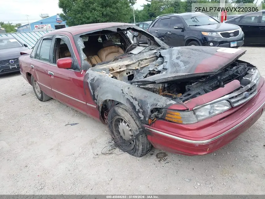 1997 Ford Crown Victoria Lx VIN: 2FALP74W6VX220306 Lot: 45568283