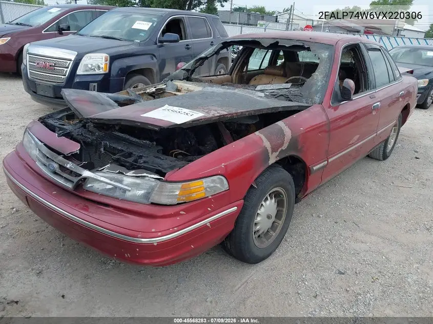 1997 Ford Crown Victoria Lx VIN: 2FALP74W6VX220306 Lot: 45568283