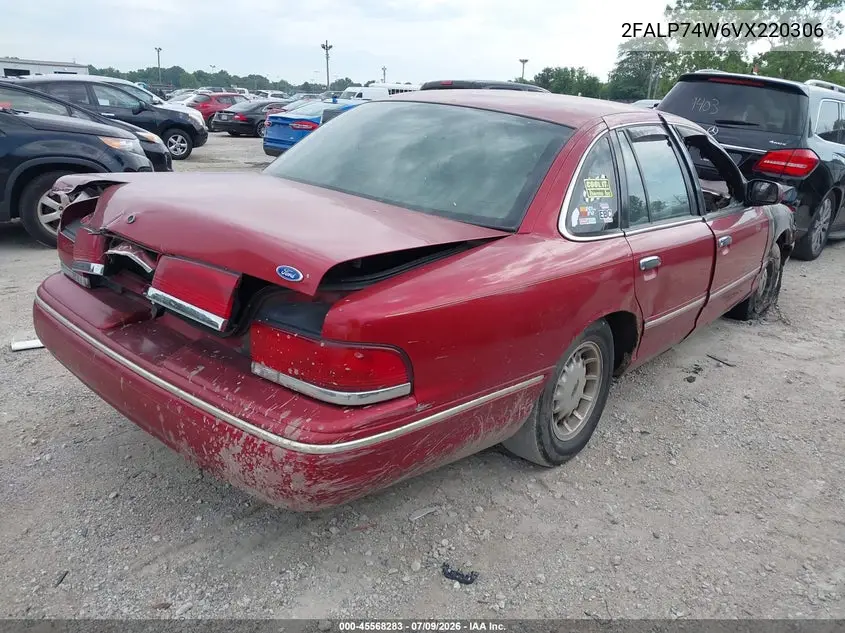 1997 Ford Crown Victoria Lx VIN: 2FALP74W6VX220306 Lot: 45568283