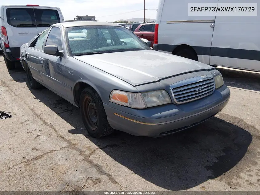 1998 Ford Crown Victoria VIN: 2FAFP73WXWX176729 Lot: 45157350
