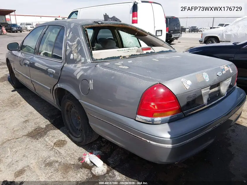 1998 Ford Crown Victoria VIN: 2FAFP73WXWX176729 Lot: 45157350