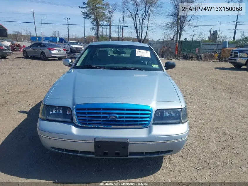 2003 Ford Crown Victoria Lx VIN: 2FAHP74W13X150068 Lot: 44837738