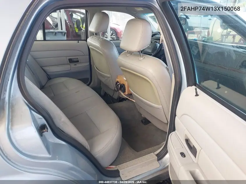 2003 Ford Crown Victoria Lx VIN: 2FAHP74W13X150068 Lot: 44837738