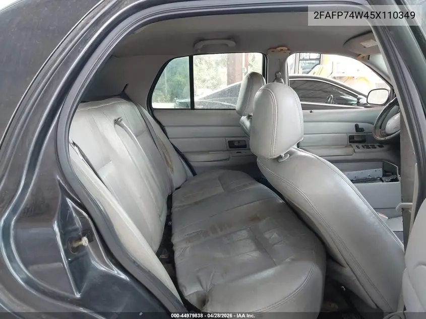 2005 Ford Crown Victoria Lx/Lx Sport VIN: 2FAFP74W45X110349 Lot: 44979838