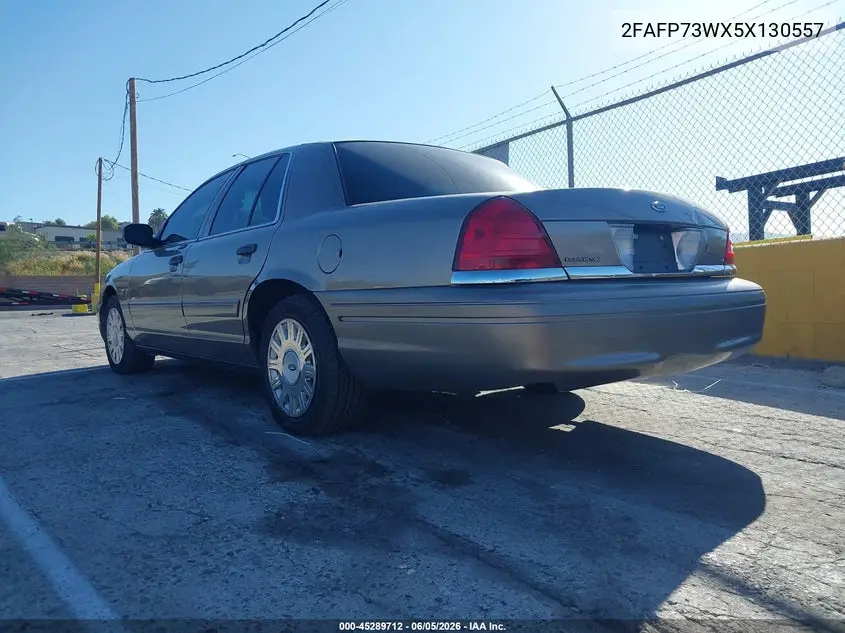 2005 Ford Crown Victoria Standard VIN: 2FAFP73WX5X130557 Lot: 45289712