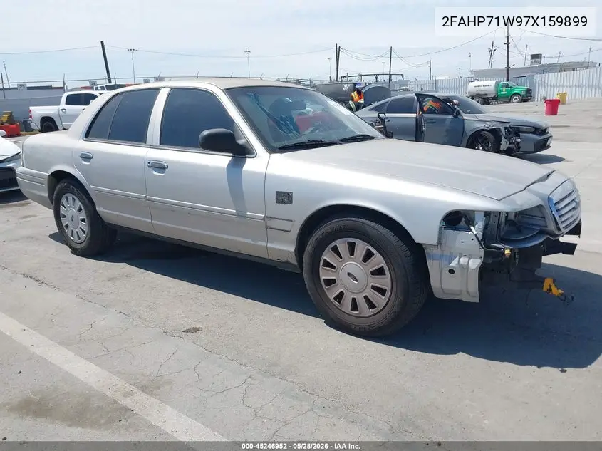 2007 Ford Crown Victoria Police/Police Interceptor VIN: 2FAHP71W97X159899 Lot: 45246952