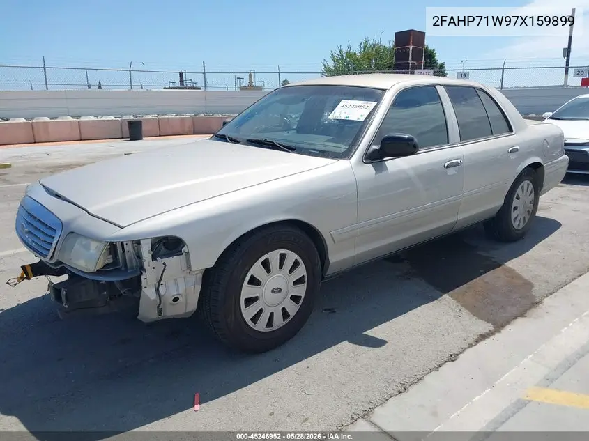 2007 Ford Crown Victoria Police/Police Interceptor VIN: 2FAHP71W97X159899 Lot: 45246952