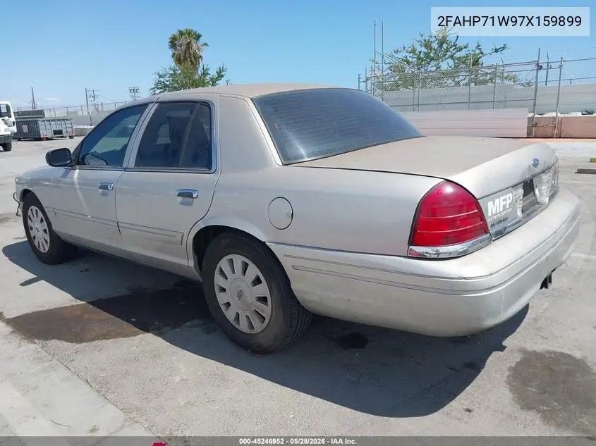 2007 Ford Crown Victoria Police/Police Interceptor VIN: 2FAHP71W97X159899 Lot: 45246952
