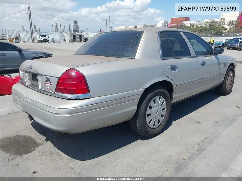 2007 Ford Crown Victoria Police/Police Interceptor VIN: 2FAHP71W97X159899 Lot: 45246952