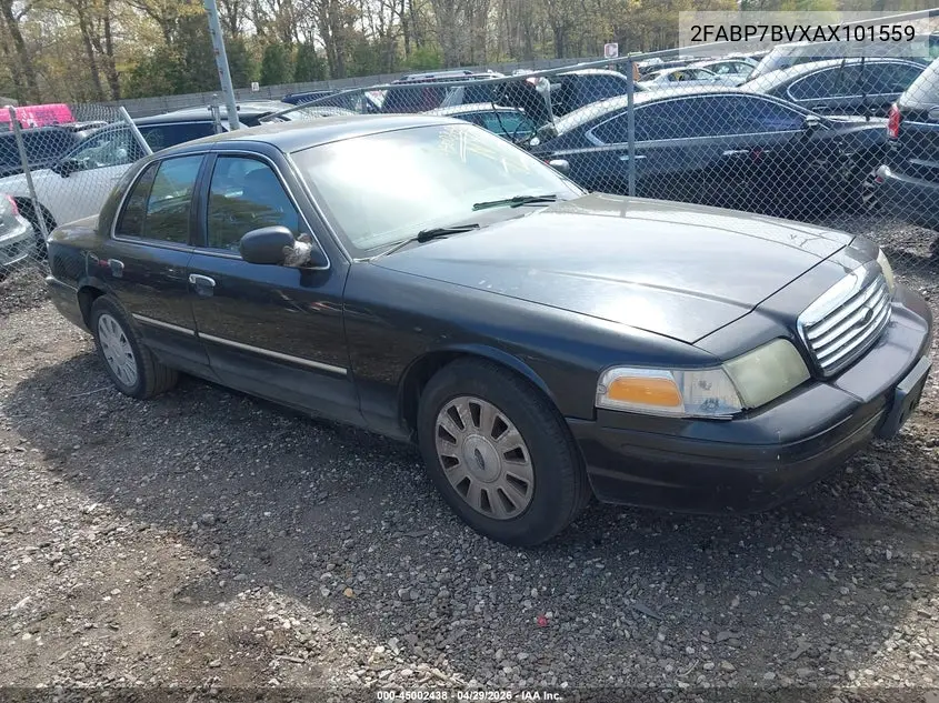 2010 Ford Crown Victoria Police/Police Interceptor VIN: 2FABP7BVXAX101559 Lot: 45002438