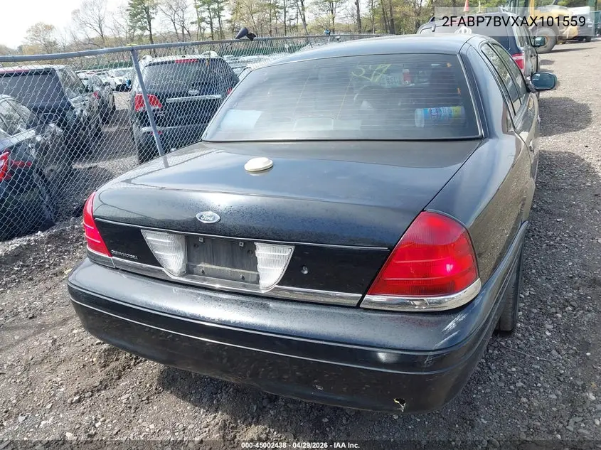 2010 Ford Crown Victoria Police/Police Interceptor VIN: 2FABP7BVXAX101559 Lot: 45002438