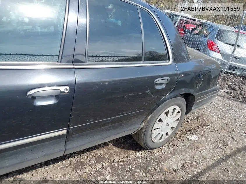 2010 Ford Crown Victoria Police/Police Interceptor VIN: 2FABP7BVXAX101559 Lot: 45002438